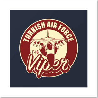 Turkish F-16 Viper Posters and Art